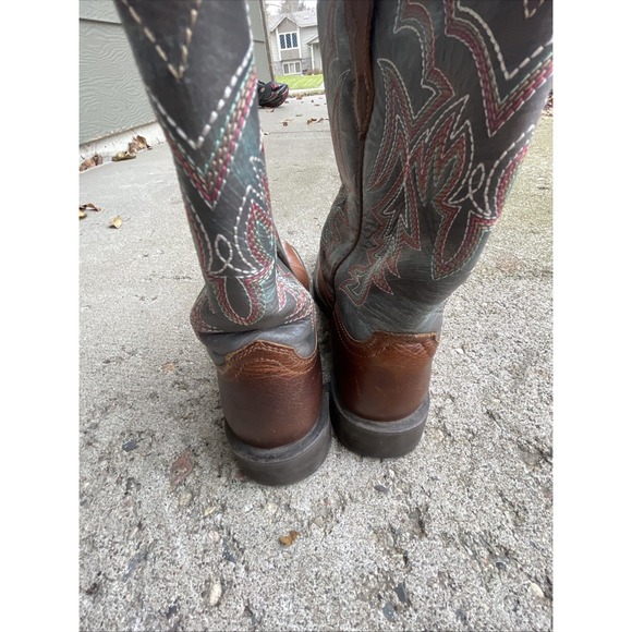 ARIAT WOMEN'S DELILAH WESTERN BOOTS - BROAD SQUARE TOE‎ Women's 8B - Picture 5 of 10